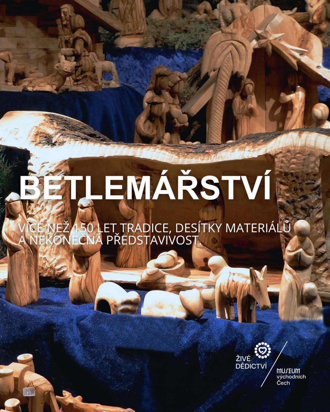 Na seznamu Živého dědictví královéhradeckého kraje najdeme i betlémářství